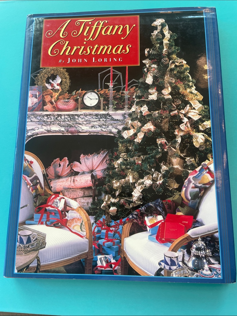 A Tiffany Christmas coffee table book